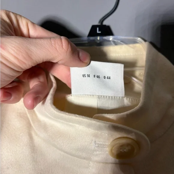 Akris Punto Wool Angora Blend Blazer Womens Size 14 - Picture 4 of 6